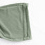 5 Pack Stretch Spandex Chair Sashes Sage Green - Reusable Chair Bands with Silver Diamond Ring Slide Buckle 5"x14"