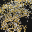 14400 Pcs Faux Diamond Rhinestone Vase Fillers Gold/Silver, Wedding Table Scatter Gems Sparkling Decorative Design 3mm