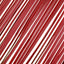 Metallic Foil Fringe Table Skirt Matte Red with Self Adhesive Backing - Durable Tinsel Skirt for Parties 30"x9ft