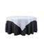 Sequin 60"x60" Table Overlay Square Tablecloth  Iridescent Blue - Luxe Wedding Table Topper