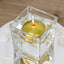 12 Pack 3" Gold Floating Candles, Unscented Dripless Wax Discs for Centerpieces