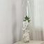 Glass Vase Cylinder Design Tapered Clear - Durable Heavy Duty Flower Centerpiece for Events 31" - Linen Luxes