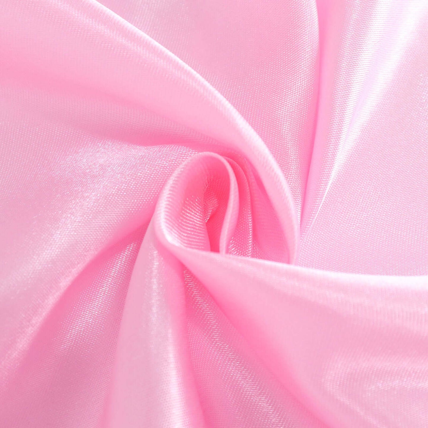 Satin Rectangular 60"x102" Tablecloth Pink - Smooth and Lustrous Table Cover