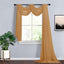 18ft Gold Sheer Organza Wedding Arch Drapery Fabric, Window Scarf Valance