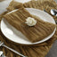 5 Pack Gauze Cheesecloth 24"x19" Napkins Gold Reusable Dinner Napkins for Boho Farmhouse Style Events