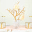 10-Pack Artificial Manzanita Tree Branch Metallic Gold for Vase Filler Home Wedding Centerpiece Ornament 14"