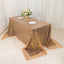 Mesh 90"x156" Rectangle Tablecloth Rose Gold/Gold - Wave Sequin Embroidered Table Cover