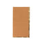 50-Pack Paper Dinner Napkins Terracotta with Gold Foil Edge 2 Ply - Stylish Disposable Napkins