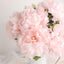 2 Bushes 17" Blush Artificial Silk Peony Flower Bouquets, Real Touch Peonies Spray