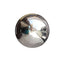Gazing Globe Mirror Ball Reflective Hollow Stainless Steel Silver Sphere - Decorative Garden Display Piece 16"