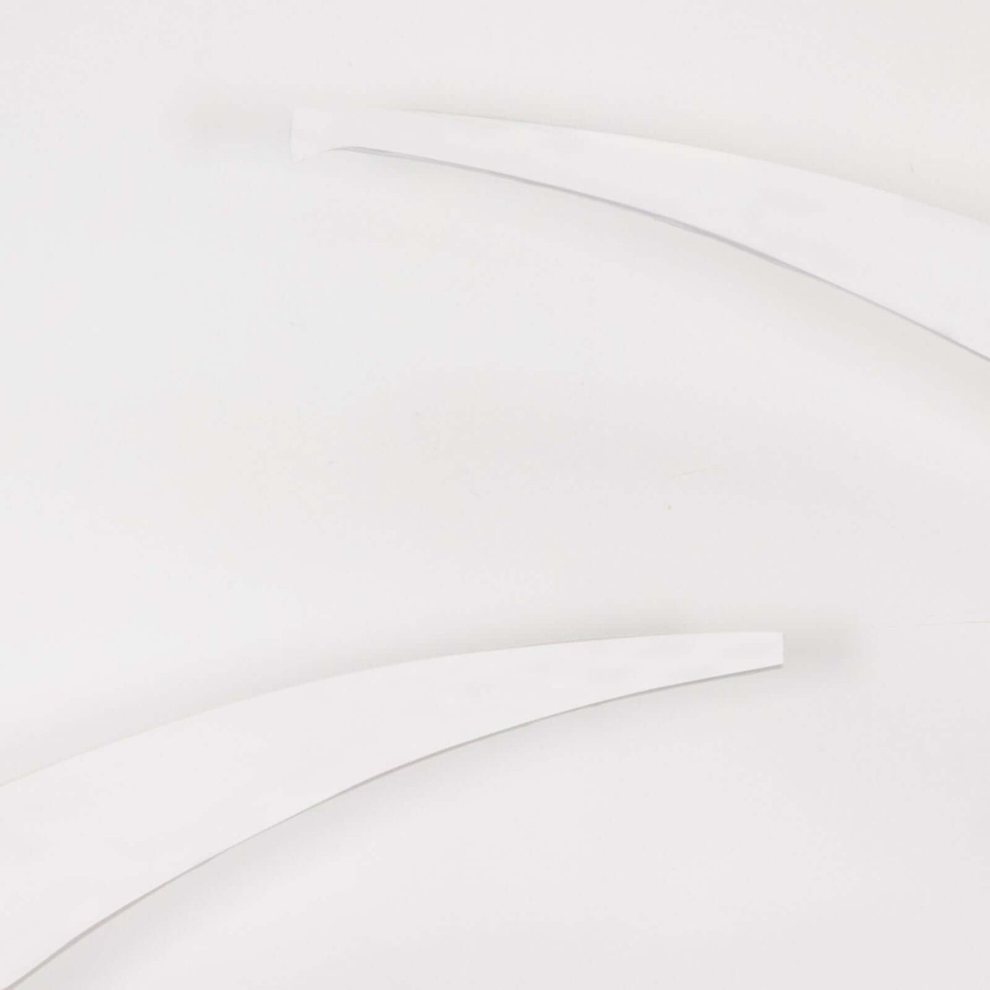 Set of 2 White Spandex Half Crescent Moon Backdrop Stand Covers, Custom Fitted Wedding Arch Cover for Curved Arbor Flower Balloon Frame