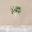 2-Pack Glass Flower Vases Cylinder Design Heavy Duty Clear - Stylish Centerpieces for Weddings 32"