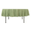 Premium Polyester 90" Round Tablecloth Sage Green - Stain and Wrinkle-Resistant Design with 220GSM Thickness Table Cover