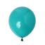 25 Pack 12" Matte Pastel Peacock Teal Helium Air Latex Party Balloons