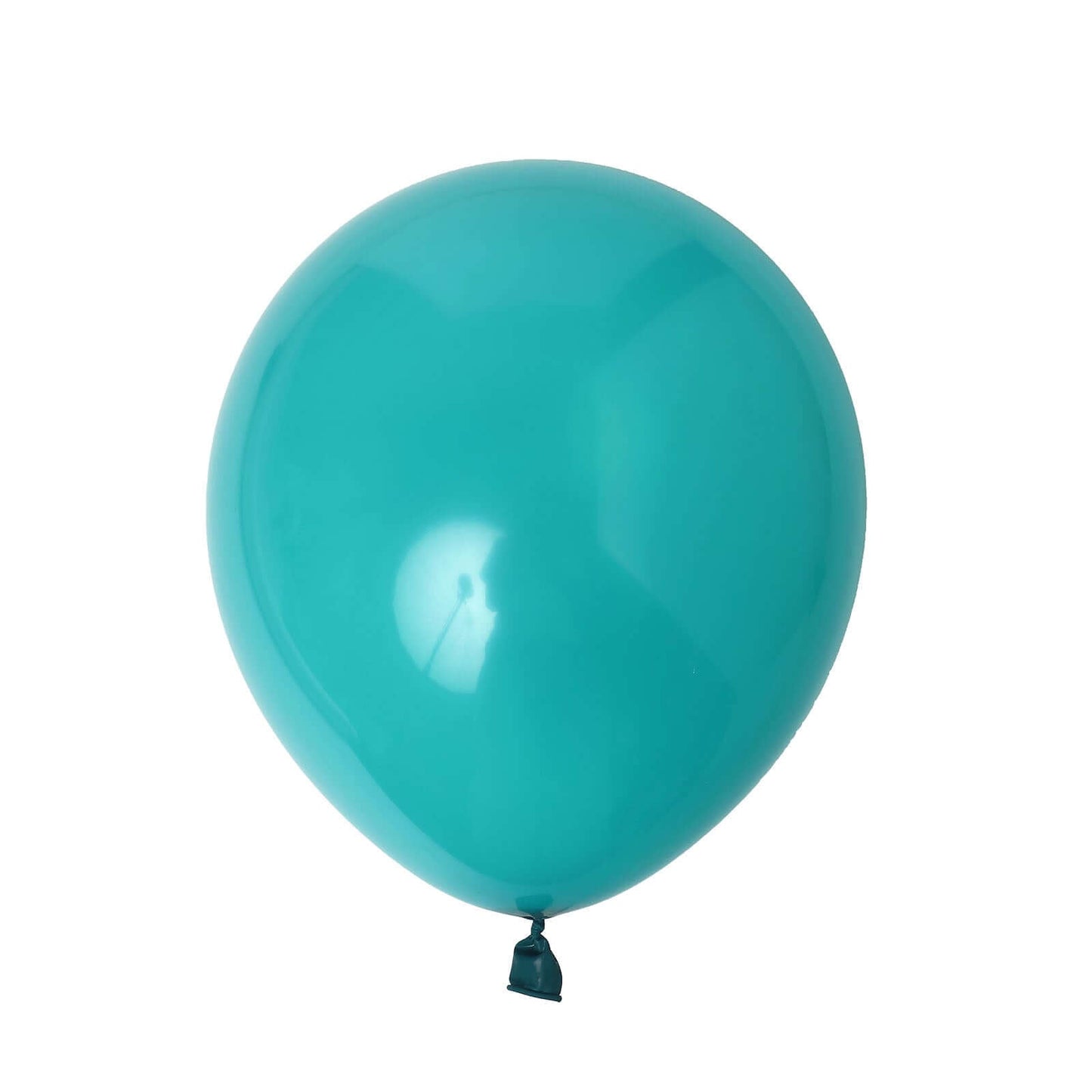 25 Pack 12" Matte Pastel Peacock Teal Helium Air Latex Party Balloons