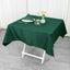 Premium Polyester 54"x54" Square Tablecloth Hunter Emerald Green - 220GSM Stain and Wrinkle-Resistant Table Cover