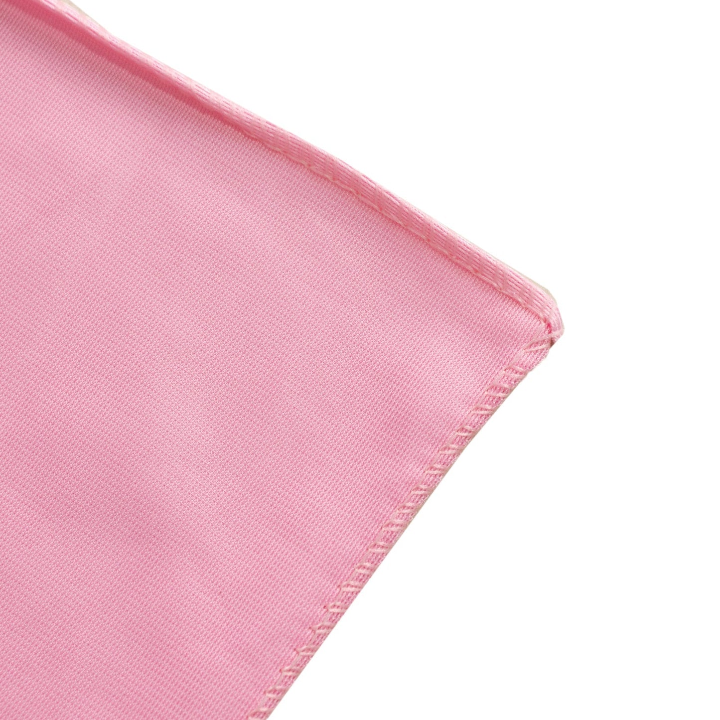 Scuba 70"x70" Table Overlay Square Tablecloth Pink - Wrinkle Free & Stain Resistant Table Cover
