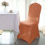 Spandex Chair Cover for Banquet Chairs Terracotta (Rust) - Stretch 160GSM Fabric with Slip-On Slipcover