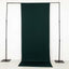 Hunter Emerald Green 4-Way Stretch Spandex Event Curtain Drapes, Wrinkle Free Backdrop Event Panel with Rod Pockets - 5ftx12ft