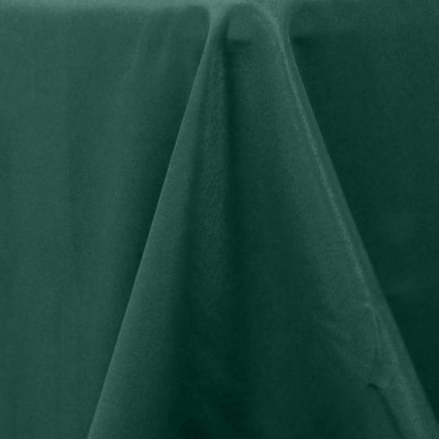 Premium Polyester 60"x102" Rectangle Tablecloth Hunter Emerald Green - Durable 220GSM Wrinkle-Resistant Table Cover