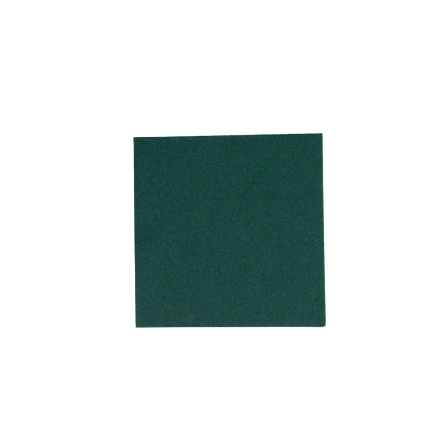 20 Pack Linen-Like Paper 5"x5" Napkins Hunter Emerald Green - Highly Absorbent Airlaid Napkins
