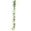 6ft Lighted Rose Leaf Vine, Artificial Greenery Garland String Lights for Home & Wedding Decor