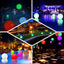12" Inflatable Outdoor Garden Light Up Ball, Floating Pool Glow Ball With Remote - 13 RGB Colors and 3 Color Modes