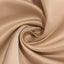 Lamour Satin 90"x132" Rectangle Tablecloth Nude - Soft & Silk-Like Seamless Table Cover
