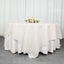 Premium Polyester 90"x90" Table Overlay Square Tablecloth Ivory 220GSM Wrinkle-Resistant Table Cover