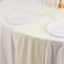 Scuba Polyester 12"x108" Table Runner Ivory - Wrinkle-Free Table Linen