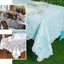 Lace 60"x108" Rectangular Oblong Tablecloth White - Premium Finish for Versatile Table Settings - Linen Luxes