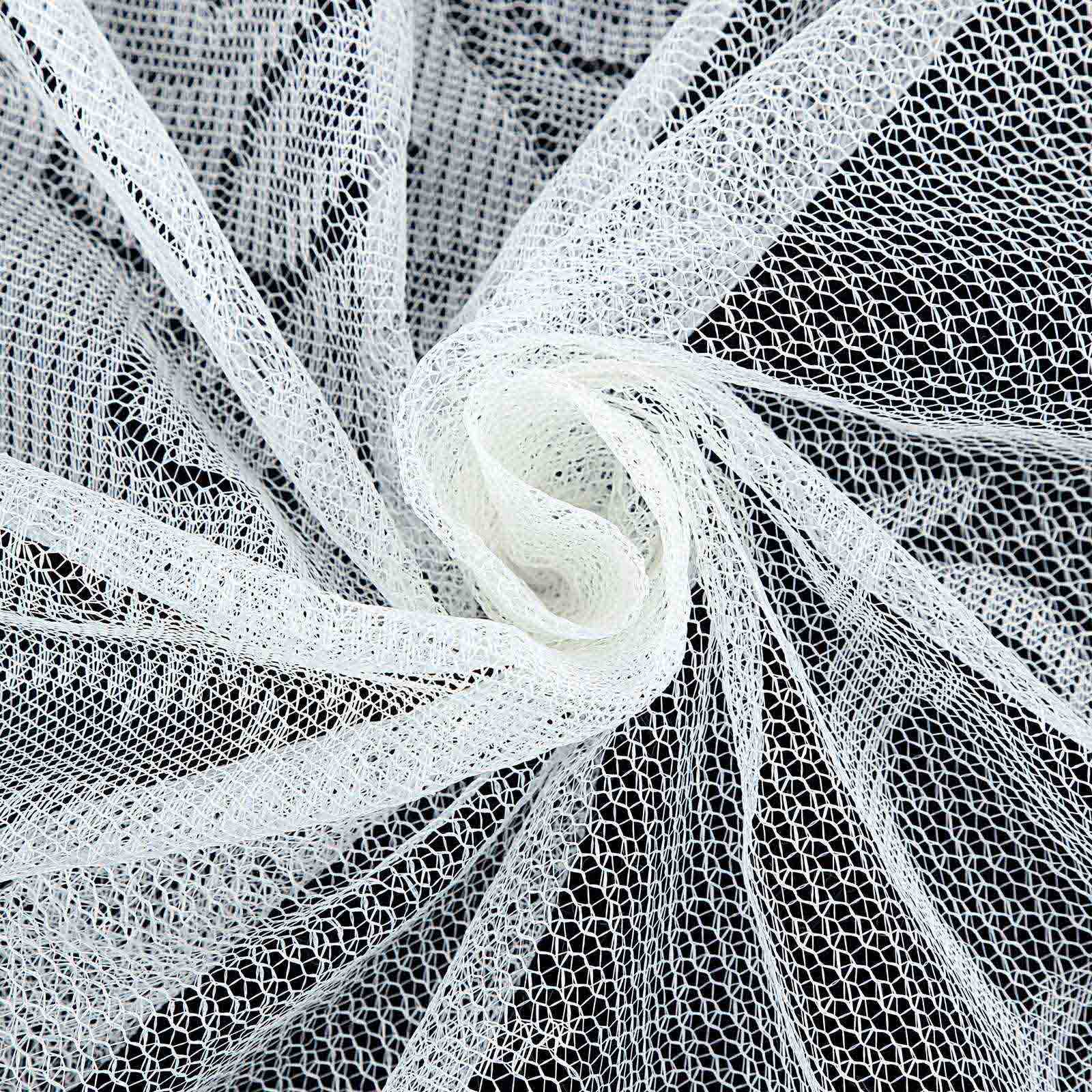 Lace 70" Round Tablecloth White - Premium Design for Intimate Table Settings - Linen Luxes
