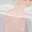 Lamour Satin 12"x108" Table Runner Blush - Smooth & Lustrous Finish