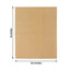 50-Pack Paper Napkins Natural - Soft Disposable 2-Ply Dinner Napkins for Weddings