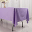 Scuba Rectangular 60"x102" Tablecloth Lavender Lilac - Wrinkle Free & Stain Resistant Table Cover