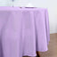 Polyester 90" Round Tablecloth Lavender Lilac - Stain & Wrinkle-Resistant Table Cover