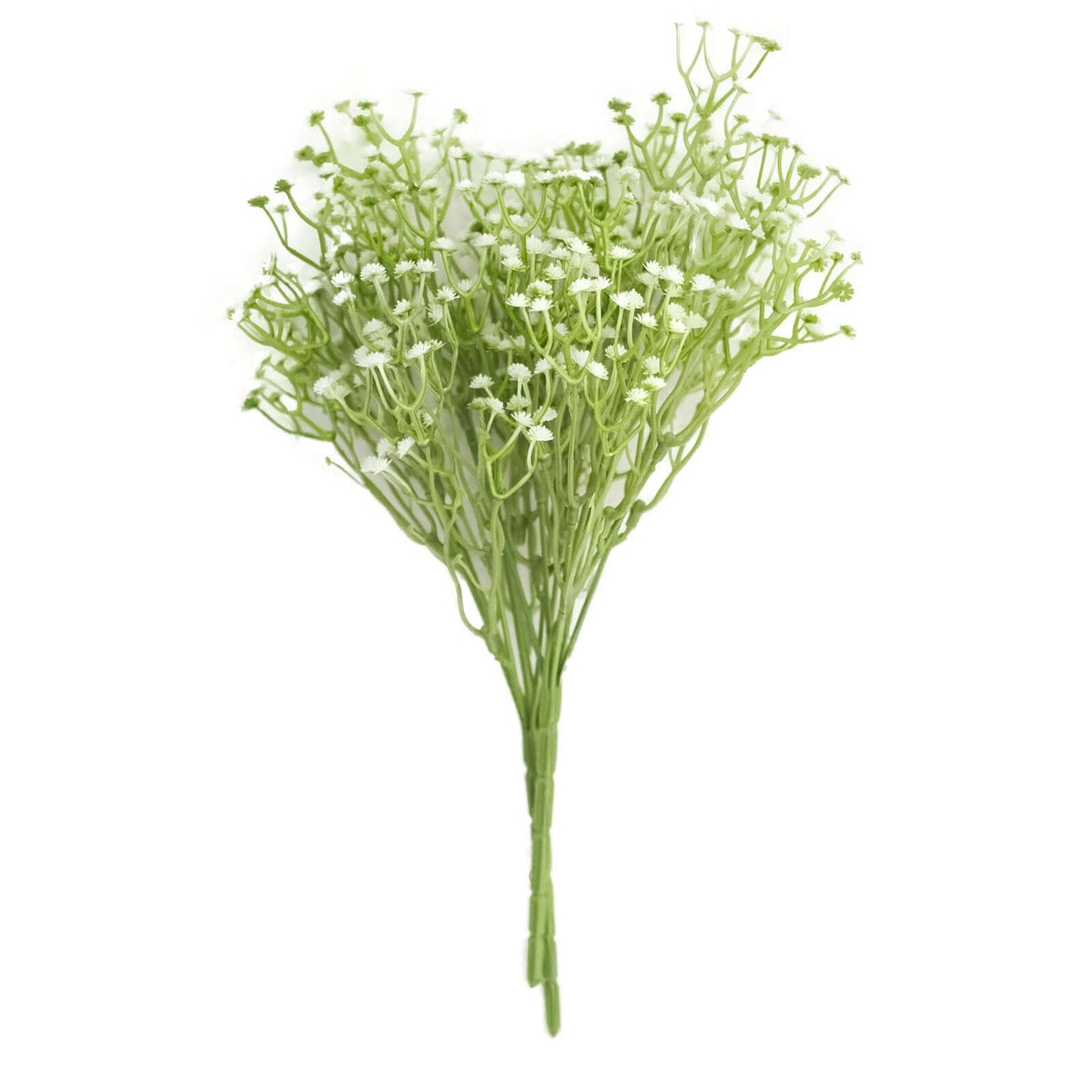 3 Bushes White 14" Artificial Babyâ€™s Breath Gypsophila Flower Arrangements, Real Touch Indoor Faux Floral Bouquets