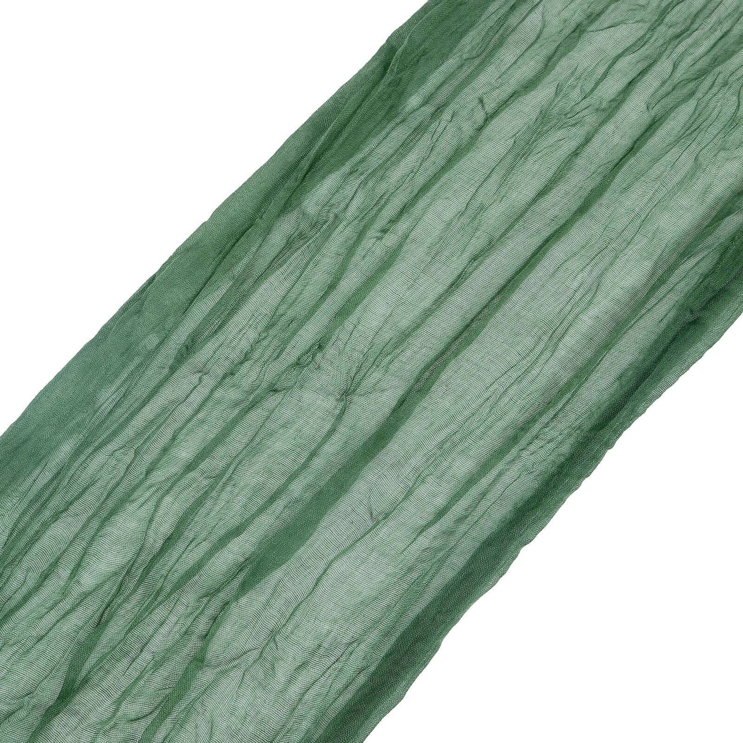 5 Pack Cheesecloth Gauze 16"x88" Chair Sashes Olive Green - Boho Chair Decorations