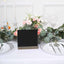 6-Pack Mini Table Chalkboard Signs Rustic Wood Base Stands - Perfect for Weddings and Parties 6"