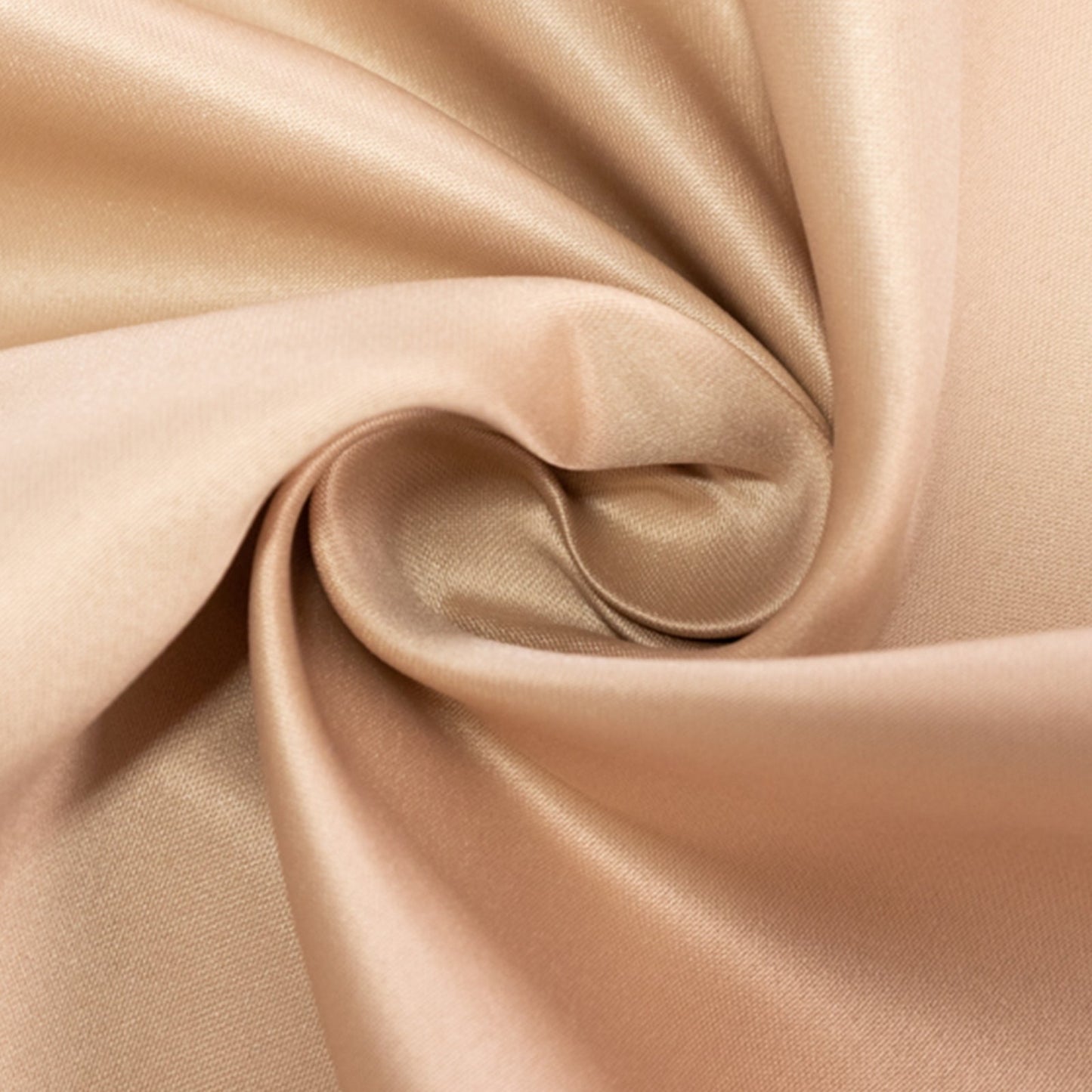 Lamour Satin 60"x102" Rectangle Tablecloth Nude - Durable & Silky Soft Feel Table Cover