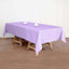 Polyester 60"x102" Rectangle Tablecloth Lavender Lilac - Durable and Stylish Table Cover