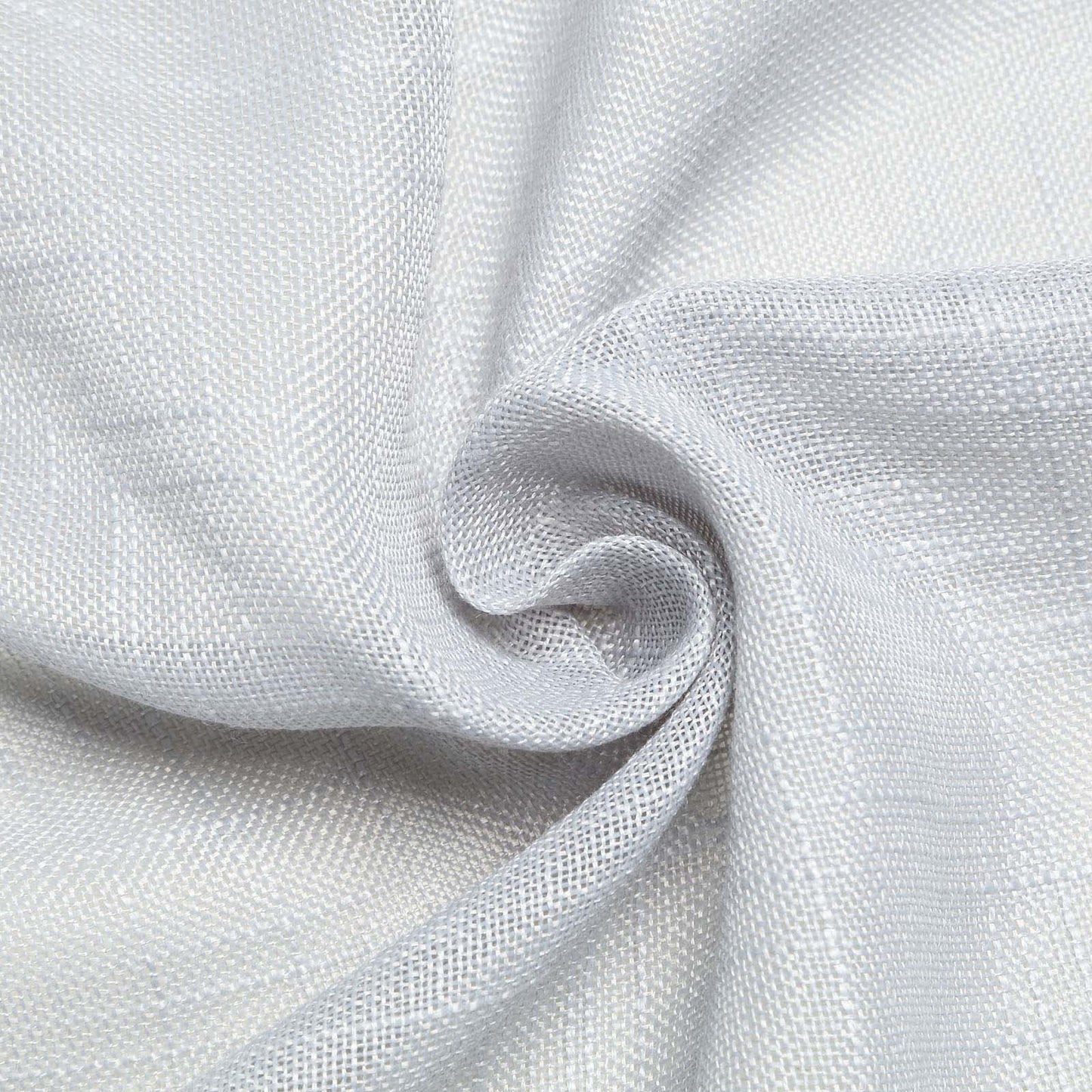 Linen 72"x72" Table Overlay Square Tablecloth Silver - Slubby Textured Wrinkle - Resistant Design for Stylish Occasions - Linen Luxes