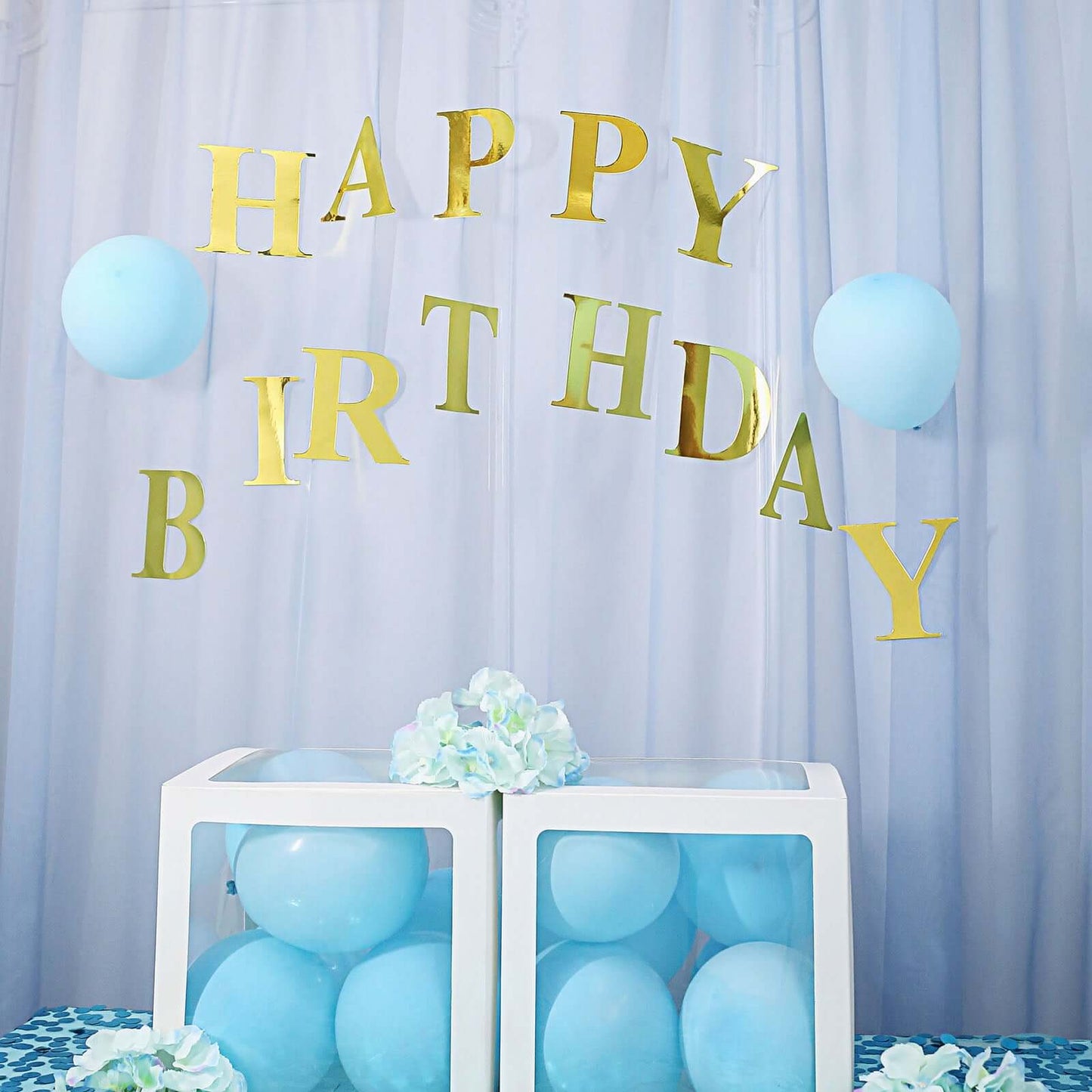 4 Pack 5" Metallic Gold Alphabet Stickers Banner, Customizable Stick on Gold Letters - O