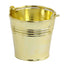 12 Pack 2" Gold Mini Planter Treat Party Favor Boxes, Small Pail Bucket Candy Container Gift Boxes