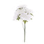 2 Bouquets 20" White Artificial Silk Dahlia Flower Spray Bushes