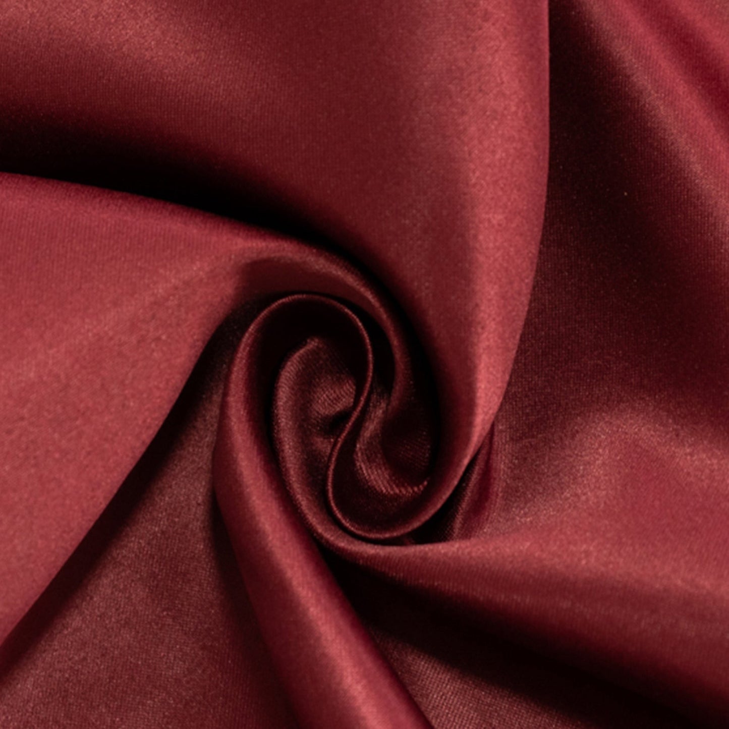 Lamour Satin 54"x54" Square Tablecloth Burgundy - Durable & Silk-Like Table Cover