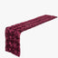 Rosette Satin 14"x108" Table Runner Burgundy - Grandiose Design