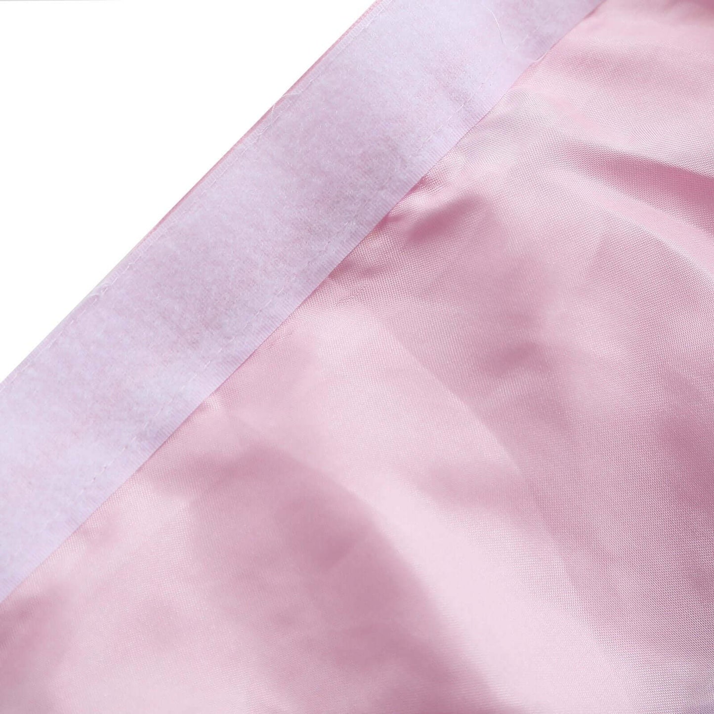 Chiffon 14ft Table Skirt Gradient Unicorn - 5-Tier Ombre Ruffled Tutu Table Cover with Satin Backing for Enchanting Events