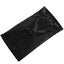 5 Pack Crushed Velvet Chair Bands Black Wide Ruffle Style - Textured Chair Sashes for Stunning Event Decor - 8"x15"