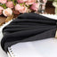 5 Pack Premium Polyester 20"x20" Napkins Black - Wrinkle-Resistant & Durable Dinner Napkins